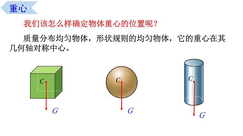 3.1 重力（课件） 高一物理同步精品课堂（粤教版必修第一册）第8页