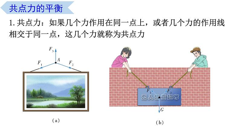 3.6 共点力的平衡条件及其应用（课件） 高一物理同步精品课堂（粤教版必修第一册）04