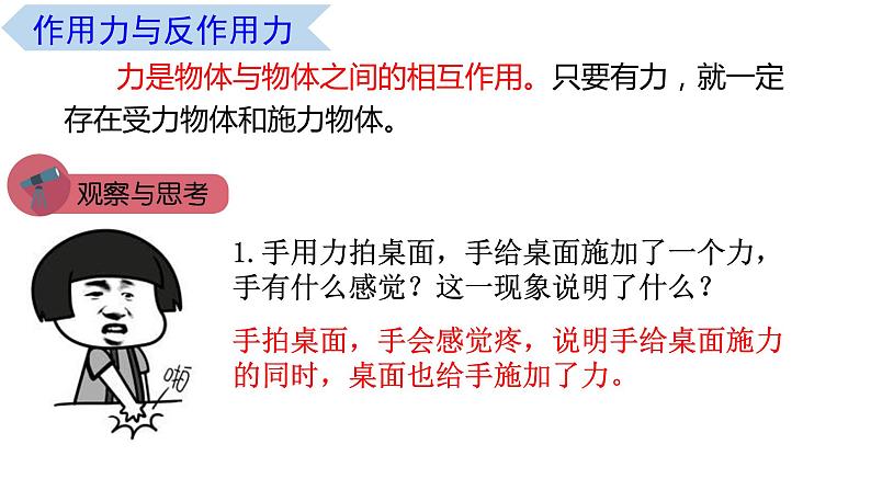 4.4 牛顿第三定律（课件） 高一物理同步精品课堂（粤教版必修第一册）第3页