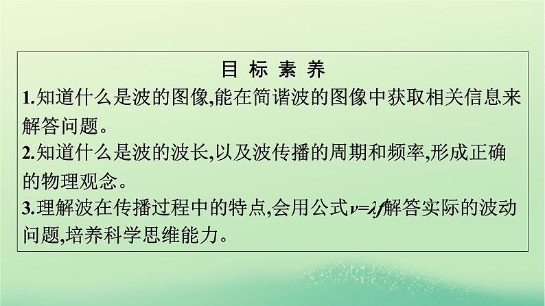 浙江专版2023_2024学年新教材高中物理第3章机械波2波的描述课件新人教版选择性必修第一册04