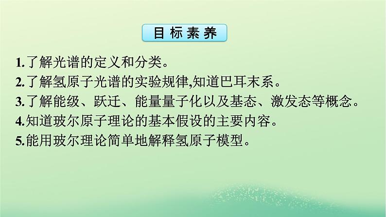 浙江专版2023_2024学年新教材高中物理第4章原子结构和波粒二象性4氢原子光谱和玻尔的原子模型课件新人教版选择性必修第三册04