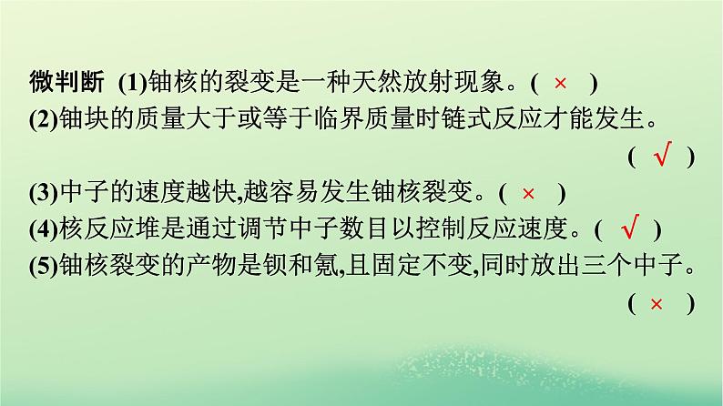 浙江专版2023_2024学年新教材高中物理第5章原子核4核裂变与核聚变课件新人教版选择性必修第三册第8页