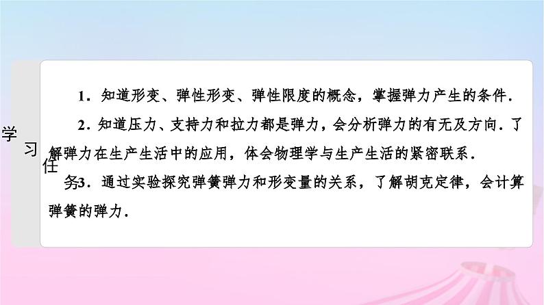 高中物理粤教2019版必修一课件：第3章第2节弹力02