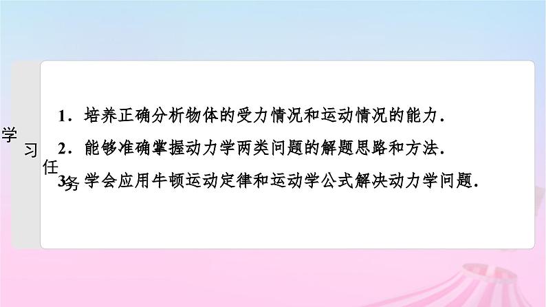 高中物理粤教2019版必修一课件：第4章第5节牛顿运动定律的应用02