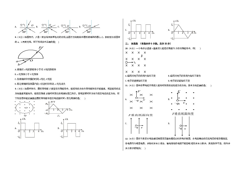 海南省陵水黎族自治县陵水中学2022-2023学年高二下学期期中考试物理试题第2页