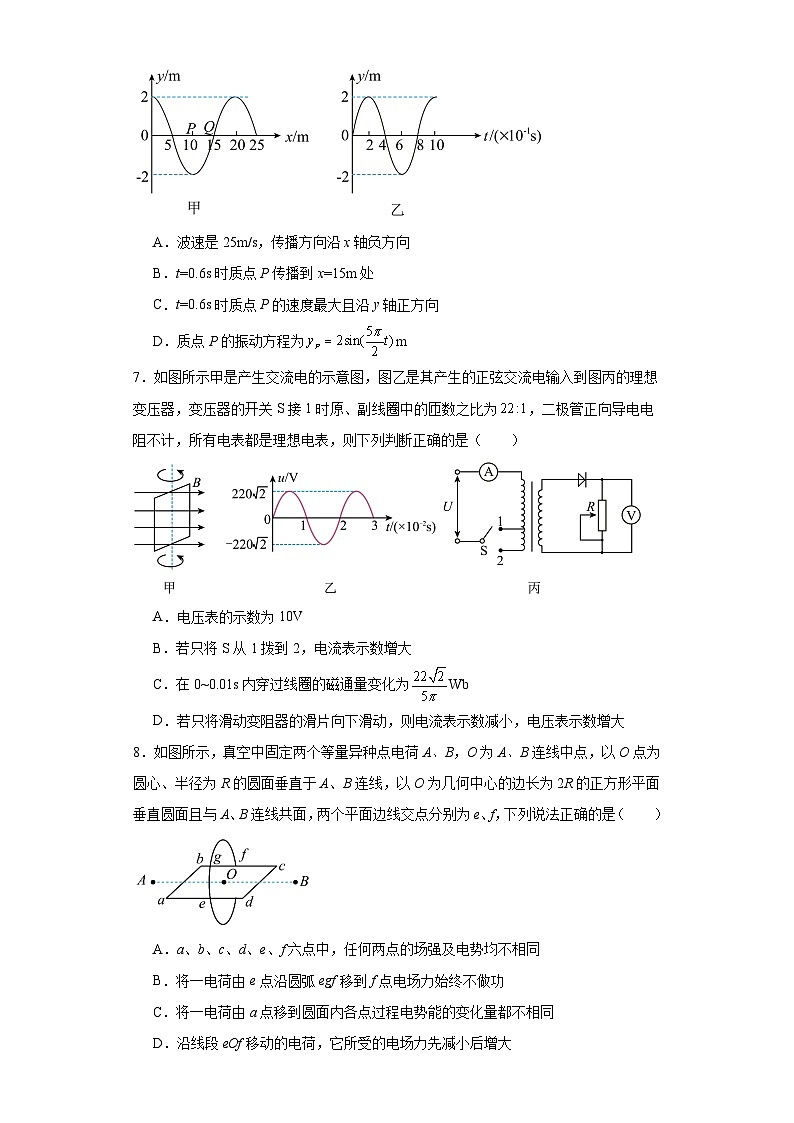 2023届江苏省扬州市新华中学高三下学期三模物理试题（含解析）03