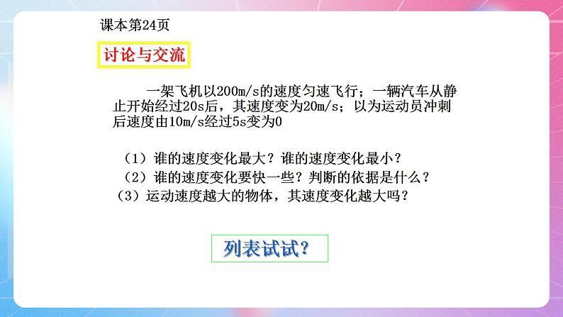 1.5加速度 粤教版（2019）高中物理必修第一册课件02