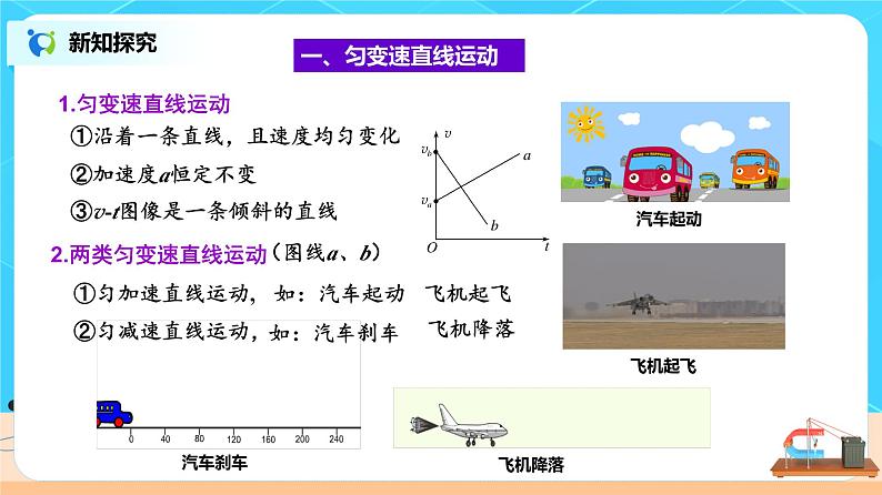 新教材 高中物理 必修一  2.2匀变速直线运动的速度与时间的关系 课件+教案+练习(含答案)06