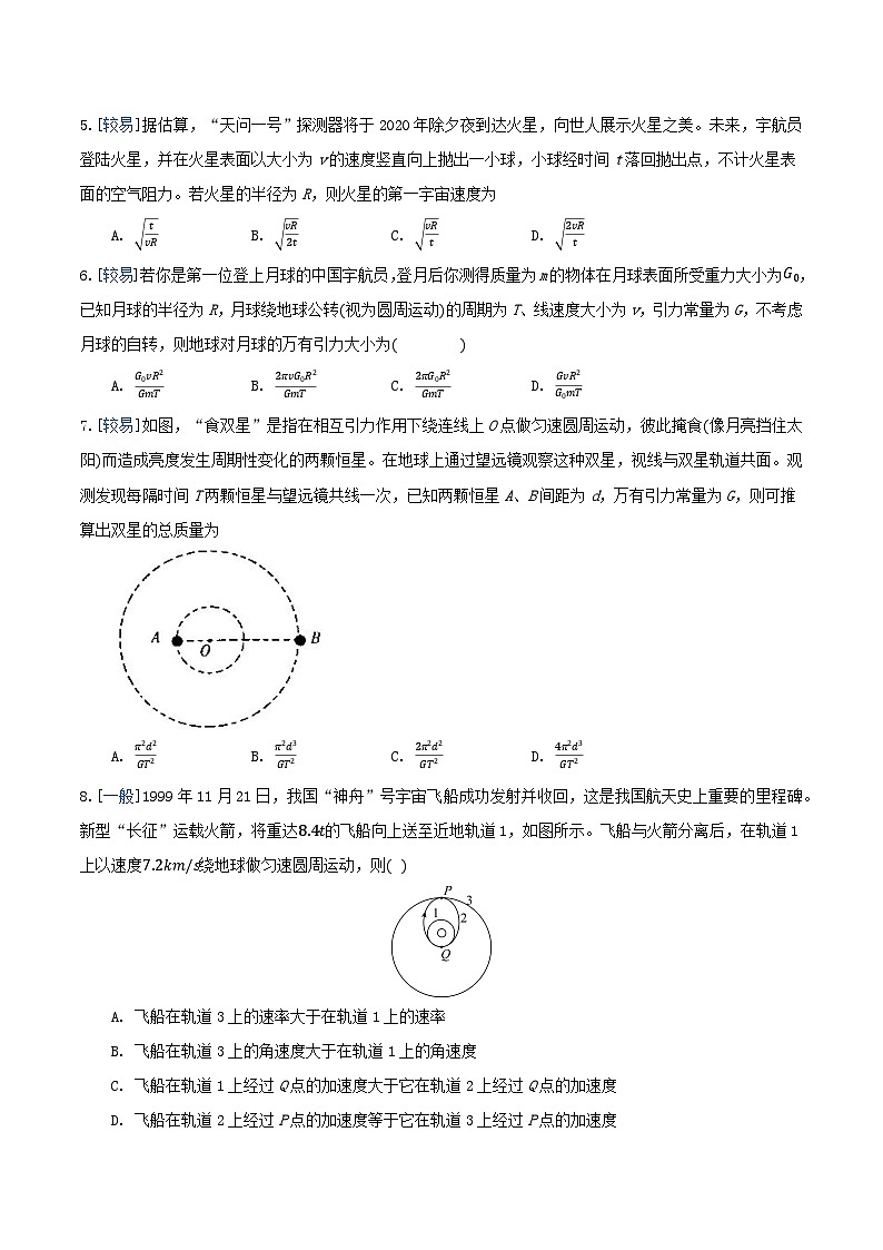 7.4 宇宙航行（备作业）（原卷版）-高一物理同步备课系列（人教版必修2）第2页
