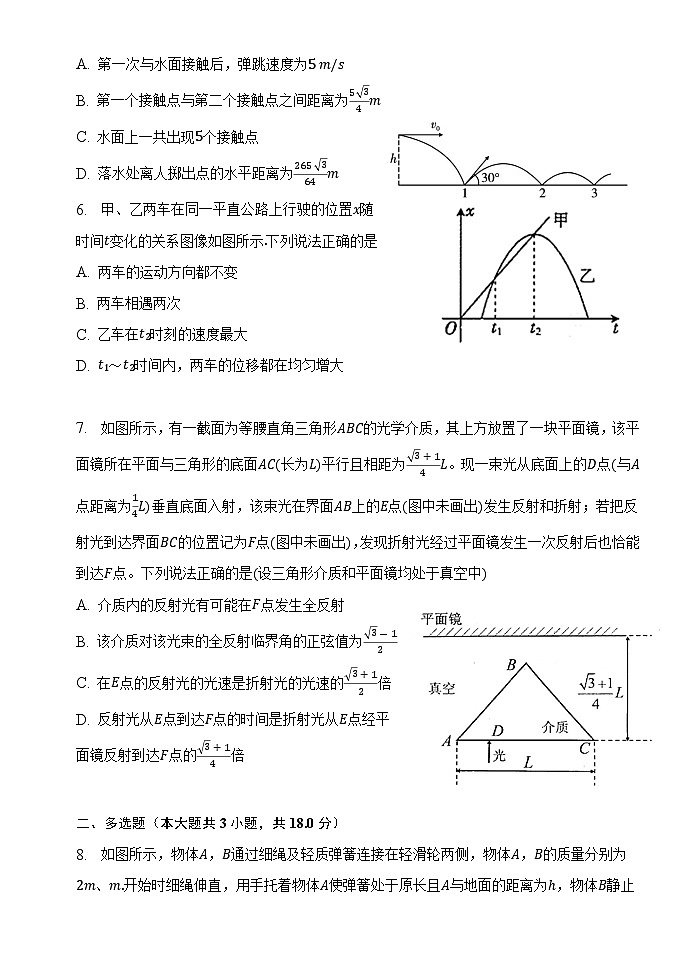 辽宁省东北育才学校科学高中部2023届高三物理最后一次模拟考试试卷（Word版附解析）第3页