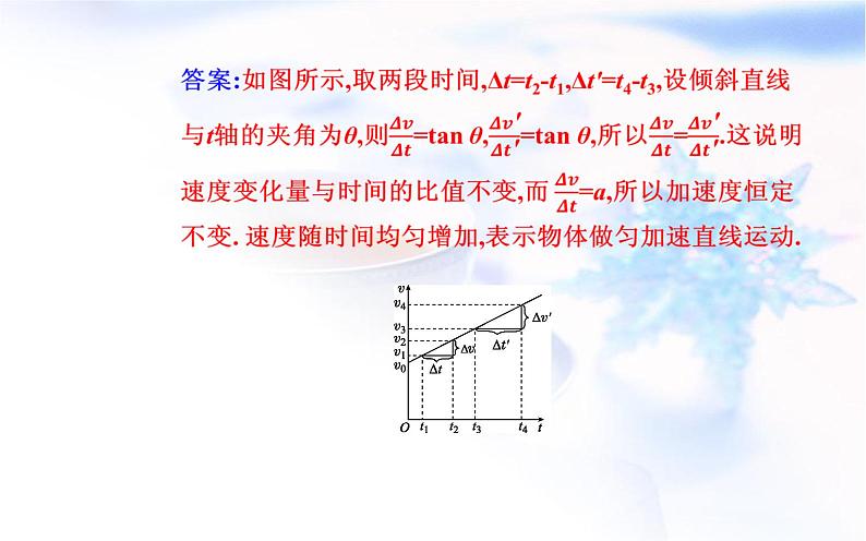 人教版高中物理必修第一册第二章2-2匀变速直线运动的速度与时间的关系课件08