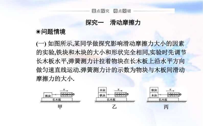 人教版高中物理必修第一册第三章3-2摩擦力课件08