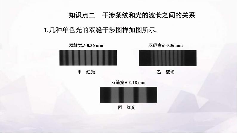 人教版高中物理选择性必修第一册第四章光4-3光的干涉课件第5页