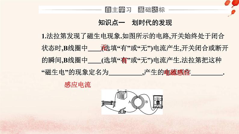 新教材2023高中物理第十三章电磁感应与电磁波初步13.3电磁感应现象及应用课件新人教版必修第三册第3页