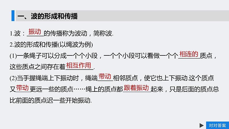 3.1机械波的形成和传播（课件）-2023-2024学年高二物理同步03