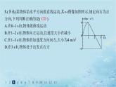 新教材2023_2024学年高中物理第2章匀变速直线运动习题课s_t图像与v_t图像的识别及应用分层作业课件鲁科版必修第一册