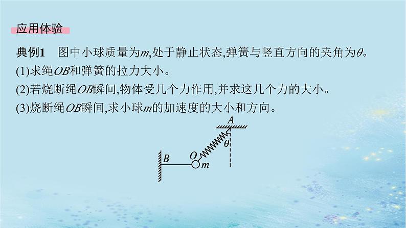 新教材2023_2024学年高中物理第5章牛顿运动定律习题课用牛顿运动定律解决动力学四类常见问题课件鲁科版必修第一册07