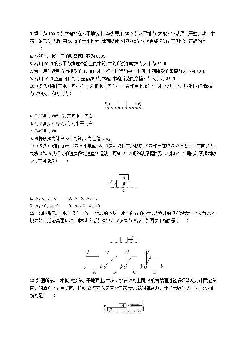 新教材2023_2024学年高中物理第3章相互作用第3节摩擦力分层作业鲁科版必修第一册03