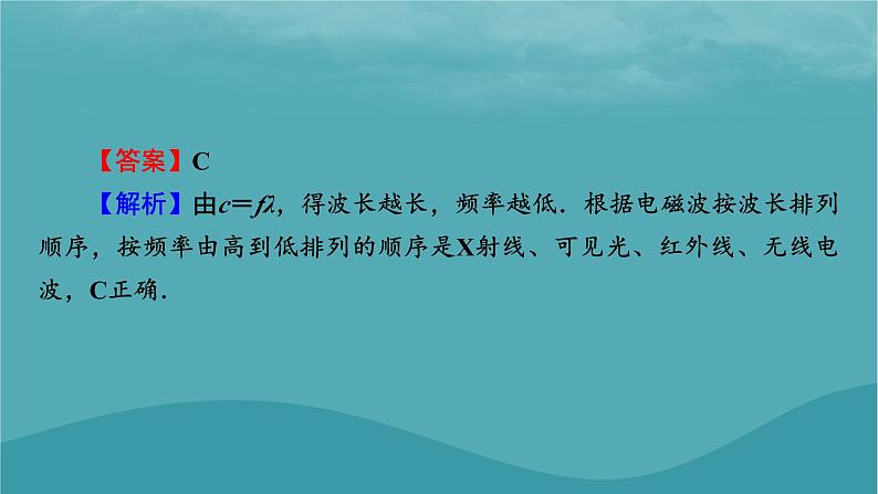 2023年新教材高中物理第4章电磁振荡与电磁波第4节电磁波谱课件粤教版选择性必修第二册08