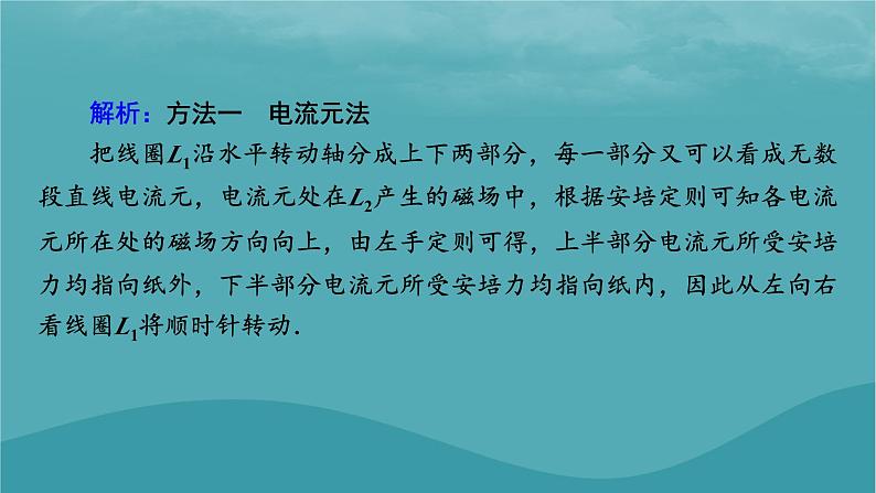 2023年新教材高中物理本章小结1第1章磁场课件粤教版选择性必修第二册07