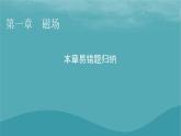 2023年新教材高中物理本章易错题归纳1第1章磁场课件粤教版选择性必修第二册