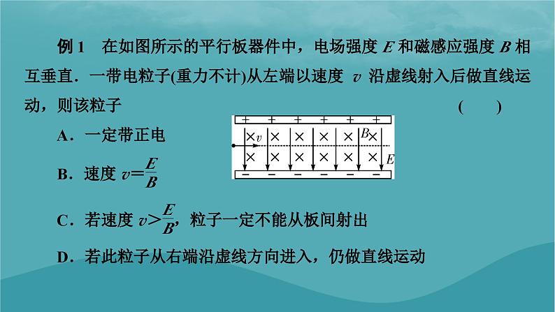 2023年新教材高中物理第1章磁场专项2电磁场的实际应用课件粤教版选择性必修第二册04