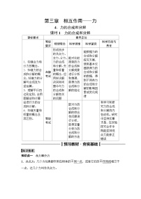 高中物理2024年高考复习名师重难点导学必修一：第三章  4  课时1