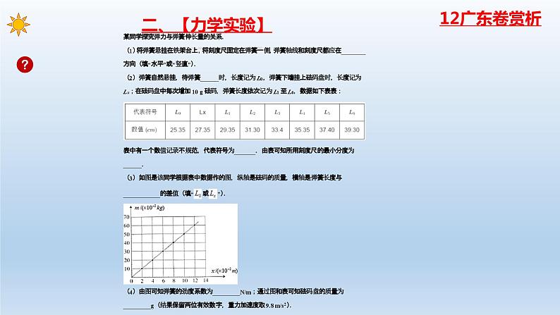 高考物理力学实验-高考物理一轮复习课件PPT第6页