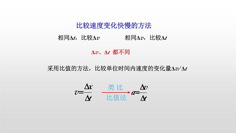 2023-2024学年鲁科版必修一1.4 加速度 课件第6页