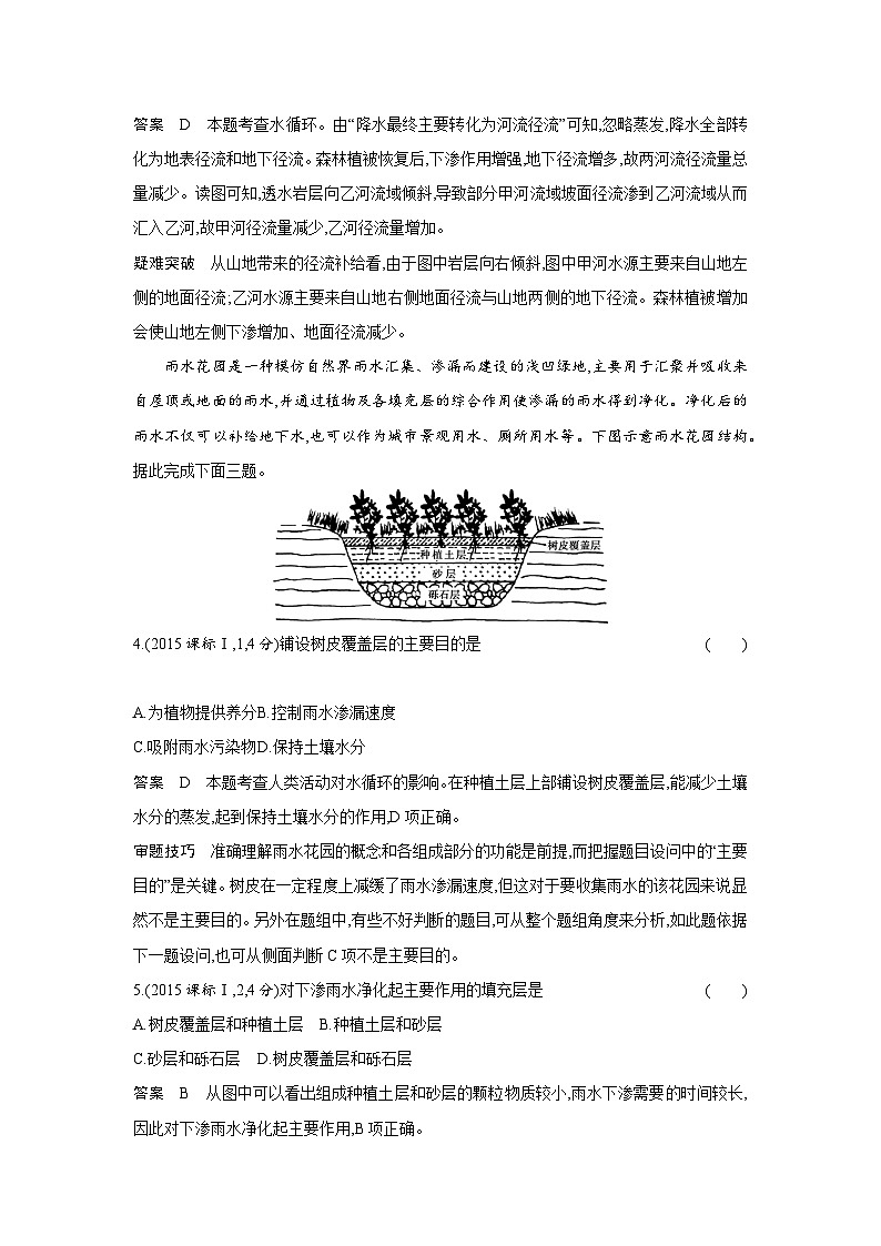 1_专题四　地球上的水10年高考真题第2页
