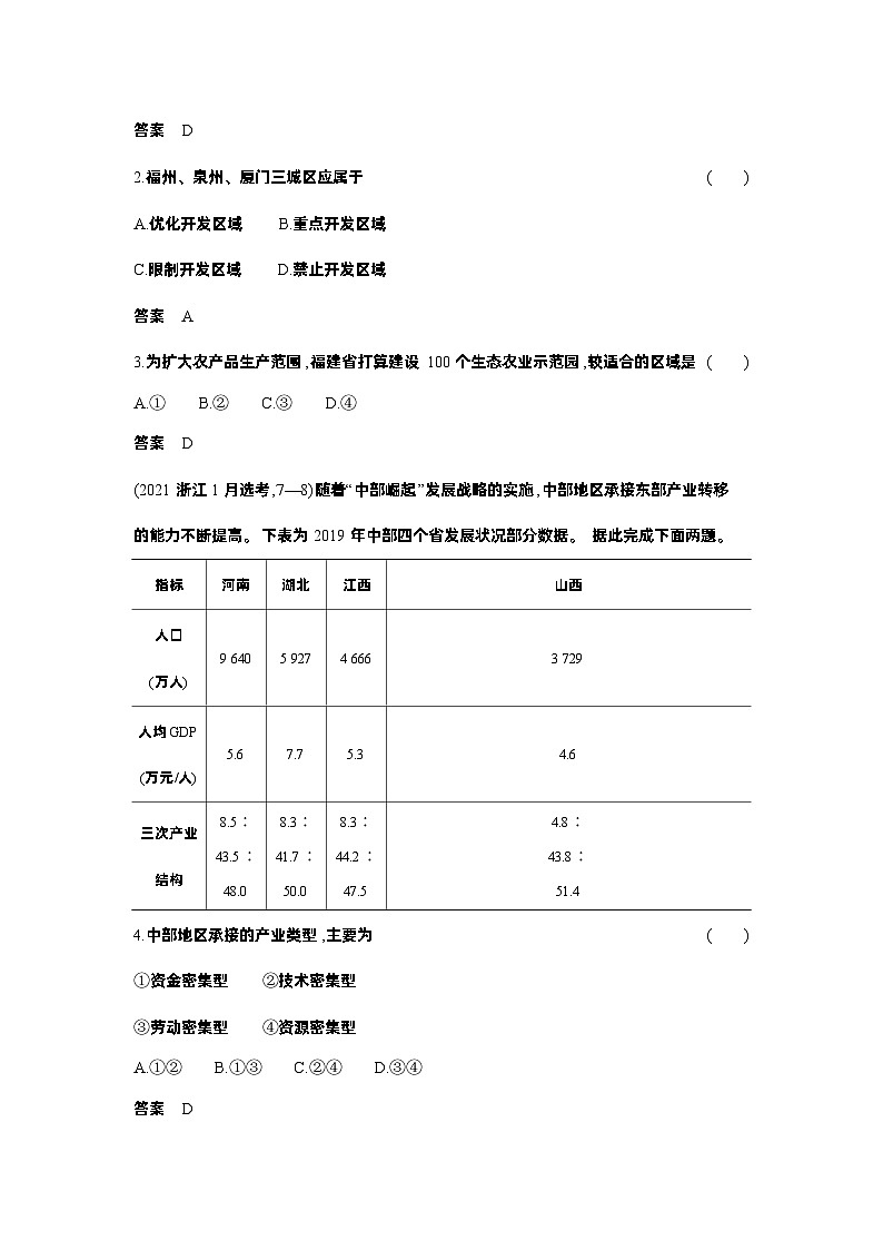 15_专题十三国家战略与国家权益（习题+检测+10年高考真题）02