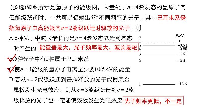 原子结构与原子核高考物理一轮复习课件PPT08