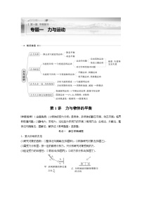 新高考物理二轮复习过关练习第1部分 专题1 第1讲　力与物体的平衡 (含解析)