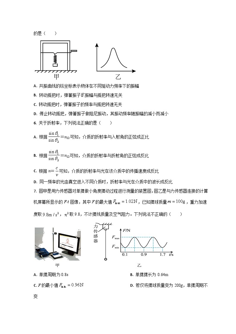 山东省滕州市第一中学2022-2023学年高二上学期第三次线上测试物理试题第2页