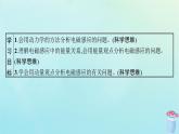 新教材2023_2024学年高中物理第2章电磁感应及其应用专题提升6电磁感应中的动力学能量动量问题课件教科版选择性必修第二册