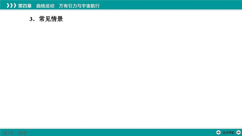 绳、杆关联运动-高考物理一轮复习课件PPT03