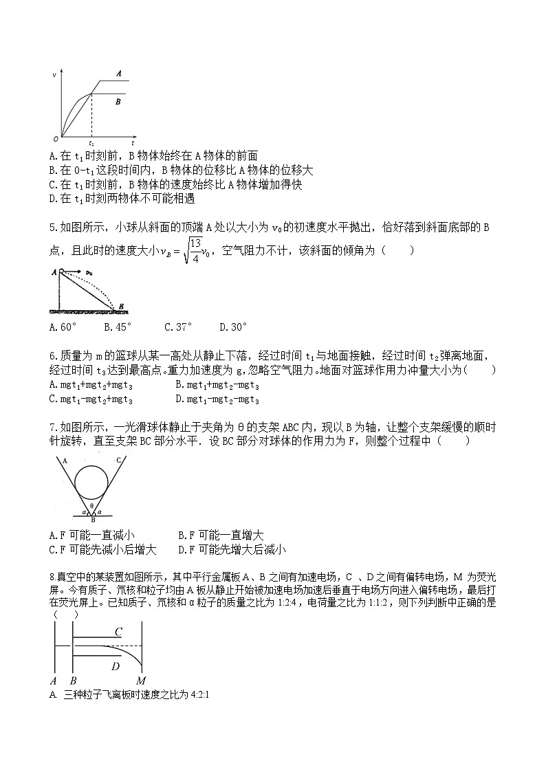 2022届海南省首都师范大学附属昌江矿区中学高三下学期第十一次模拟物理试卷第2页