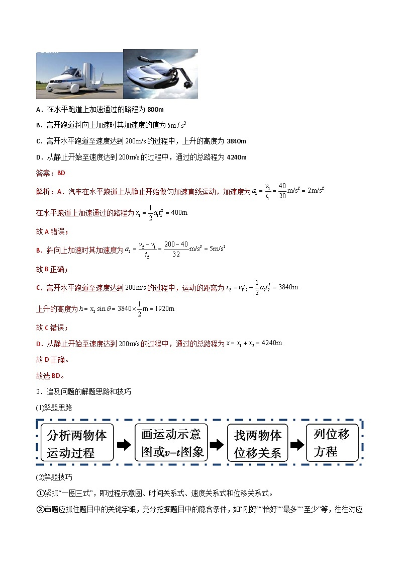 新高考物理二轮复习讲义02讲 力与直线运动（含解析）第3页