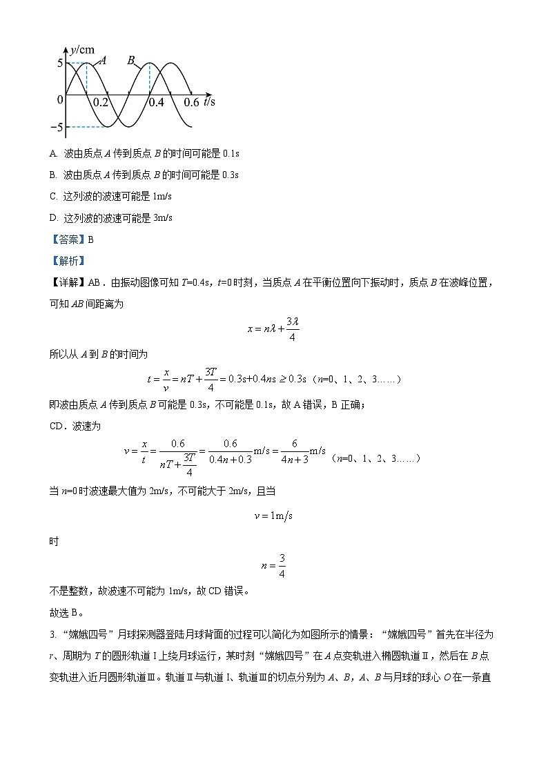 重庆市第八中学2022-2023学年高三物理上学期11月期中试题（Word版附解析）第2页