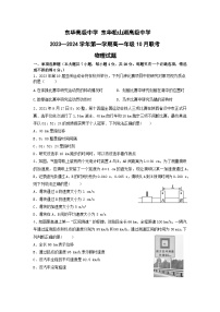 广东省东莞市东华高级中学2023-2024学年高一上学期10月月考物理试题