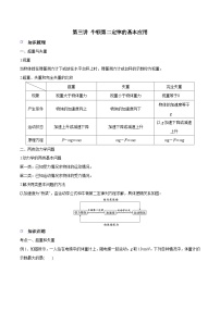 新高考物理一轮复习精讲精练第3章 牛顿运动定律 第3讲 牛顿第二定律的基本应用（含解析）