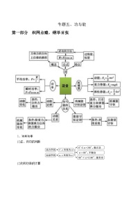 新高考物理二轮复习精选练习专题5功与能（含解析）