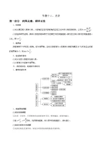 新高考物理二轮复习精选练习专题12光学(含解析)