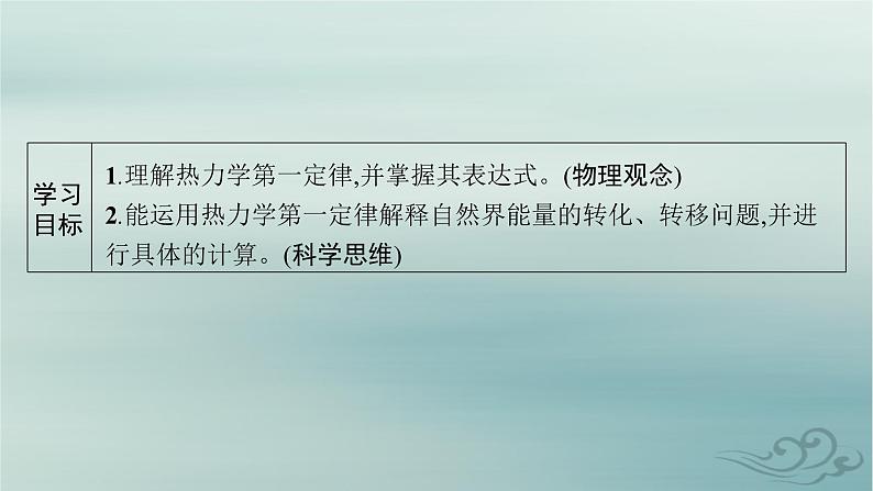 新教材2023_2024学年高中物理第3章热力学定律2.热力学第一定律课件新人教版选择性必修第三册02