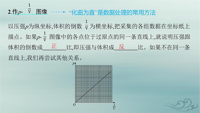 新教材2023_2024学年高中物理第2章气体固体和液体2.第1课时实验探究气体等温变化的规律课件新人教版选择性必修第三册08