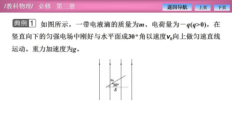 2023-2024学年教科版（2019）必修第三册 第1章 静电场 微专题2 带电粒子在电场中运动的三种类型 课件06