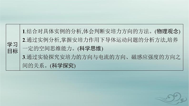 新教材2023_2024学年高中物理第1章安培力与洛伦兹力1磁场对通电导线的作用力课件新人教版选择性必修第二册第2页