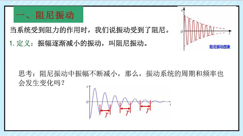 2.6 受迫振动 共振 课件-2022-2023学年高二上学期物理人教版（2019）选择性必修第一册04