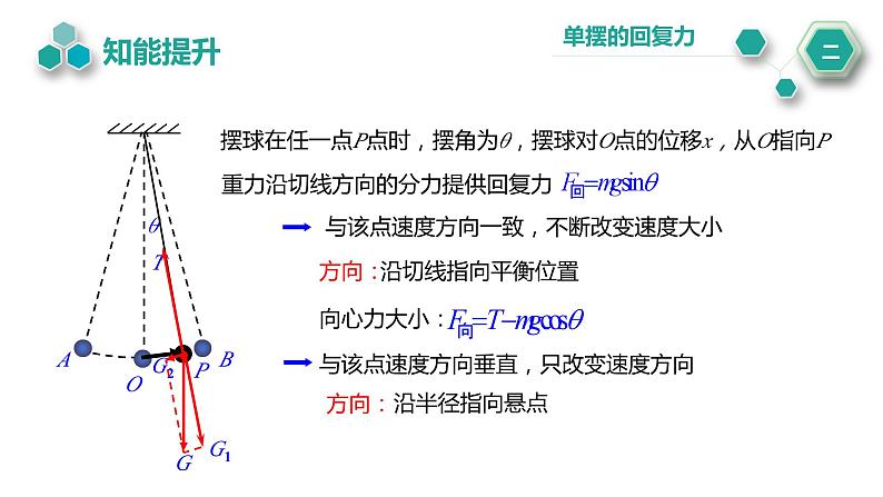 2.4.单摆 课件 2022-2023学年高二上学期物理人教版（2019）选择性必修第一册07