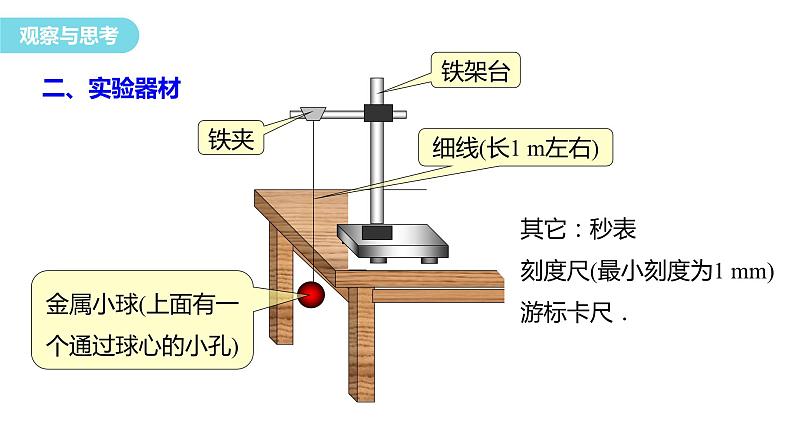 2.5 实验：用单摆测量重力加速度 课件-2023-2024学年高二上学期物理人教版（2019）选择性必修第一册07